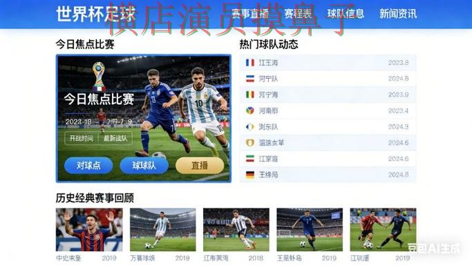 新手必看：世界杯竞猜入口直播入口+直播详解 + FIFA World Cup 2026